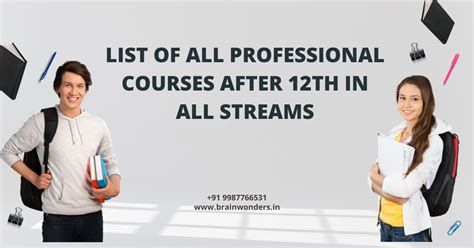 teaching courses after 12th